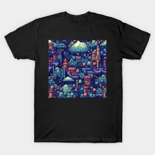 Pixel Art Repeating Pattern T-Shirt